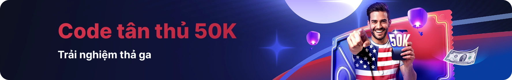 Thưởng code tân thủ 50K
